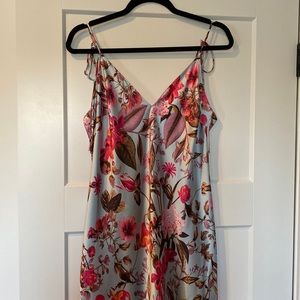 Victoria’s Secret floral gown.